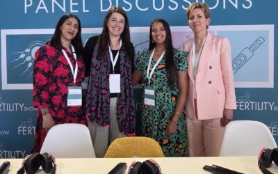 Natalie speaks at the Fertility Show 2025