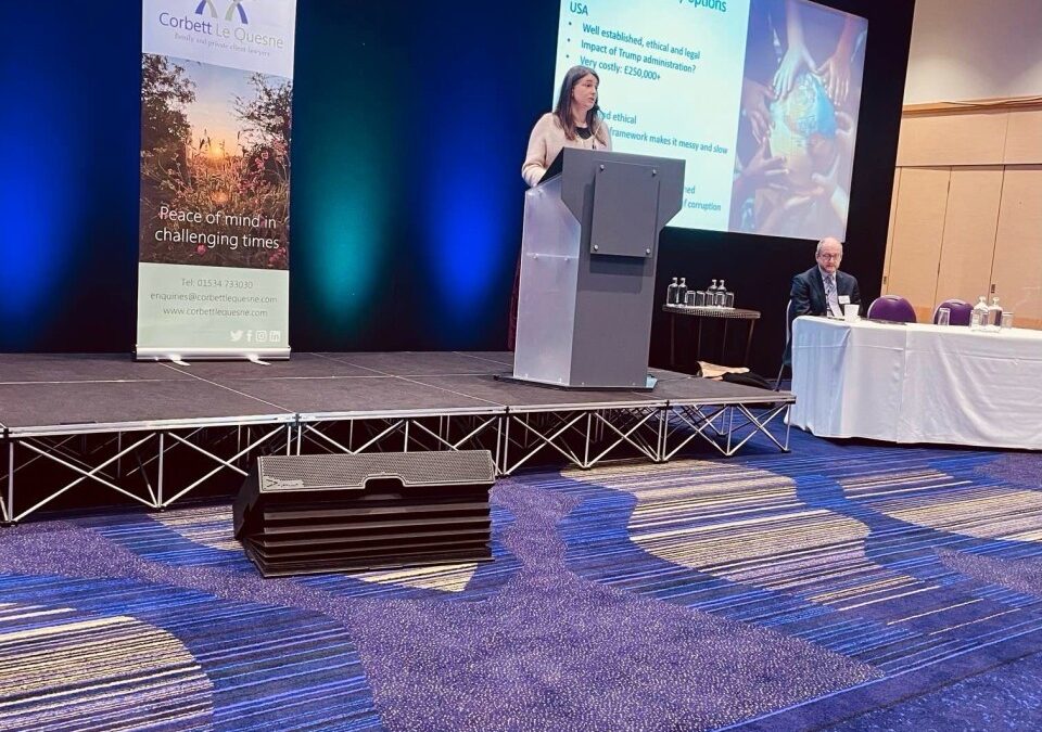 Natalie warns Jersey family law conference that an ill wind may be blowing for LGBT+ families