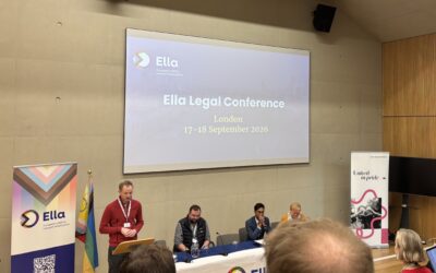 Robyn and Kirstie attended the inaugural European LGBTQ+ Lawyers Association (Ella) Conference in London